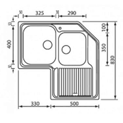 sanitec-11298-grammiko 11298 Σαγρέ