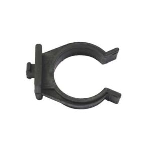 Φουρκετα Μπαζα Μαυρη Κοντη Πλαστικη 17A