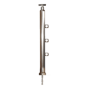 Κολόνα 84cm Φ40mm για 3 βέργες με στήριξη πάνω (7130.9)