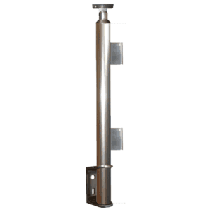 Κολόνα 100Cm Φ40Mm Για 1 Τζάμι Με Στήριξη Πλάι (7201.9)