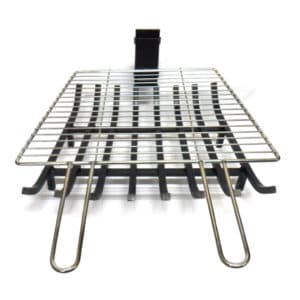 Σχάρα - Ψησταριά Τραπεζοειδής Τζακιού Μασίφ Ø14 20-151-big