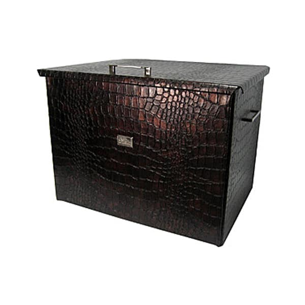 Κάδος - Ξυλοθήκη Τζακιού Σειρά Κρόκο Metallic Tsilias (200)