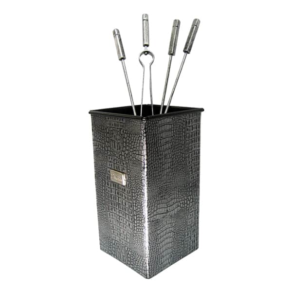 Σετ Εργαλείων Τζακιού Τετράγωνο Μεγάλο Σειρά Snake 20-247-big