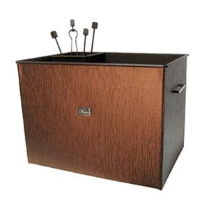 Κάδος - Ξυλοθηκη Τζακιού Σειρά Wood Σετ Τζακιού 20-262-big