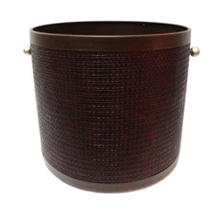 Κάδος - Ξυλοθηκη Βαρέλι Τζακιού Σειρά Economy Ψάθα 20-274-big