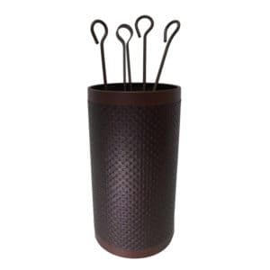 Σετ Εργαλείων Τζακιού Κύλινδρος Μεγάλος Σειρά Economy Βούλα 20-292-big