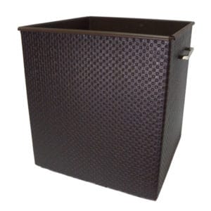 Κάδος - Ξυλοθηκη Τετράγωνος Τζακιού Σειρά Economy Βούλα 20-295-big