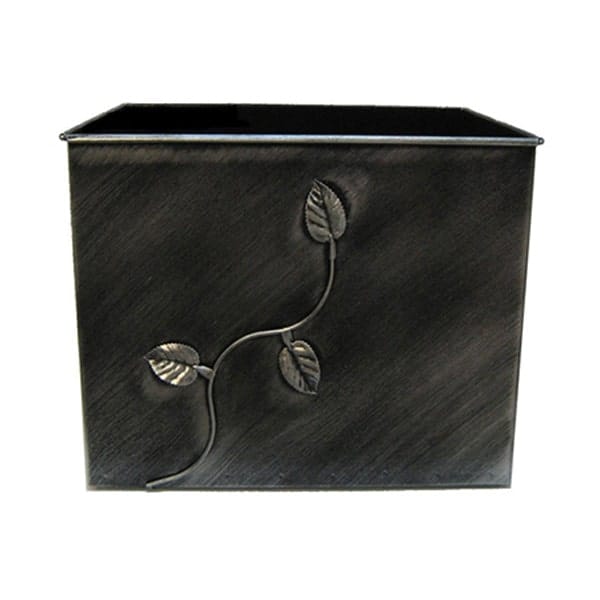 Κάδος-Ξυλοθήκη Τετράγωνο Σχέδιο Φύλλα 20-764