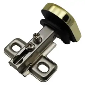Mεντεσέδες κρυστάλλων Φ26mm με τακάκι (χρυσό)