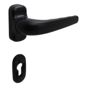 Πόμολο ελατηρίου σετ (Μαύρο)