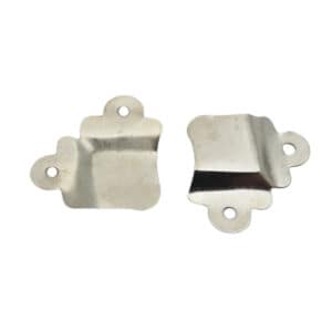 Γωνία με δύο βίδες για καθρέπτη 5mm