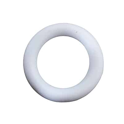 Κρίκος Φ12 πλαστικός (Λευκός)