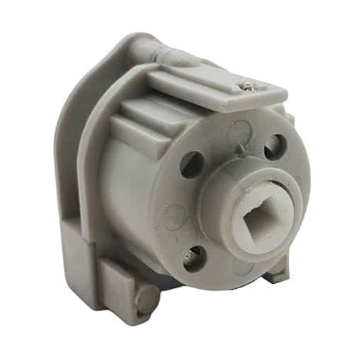 Χειριστήριο κασετίνας με φρένο + τάπα (Ασημί)