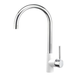 Μπαταρία νεροχύτη Doppia   BIANCO (30)