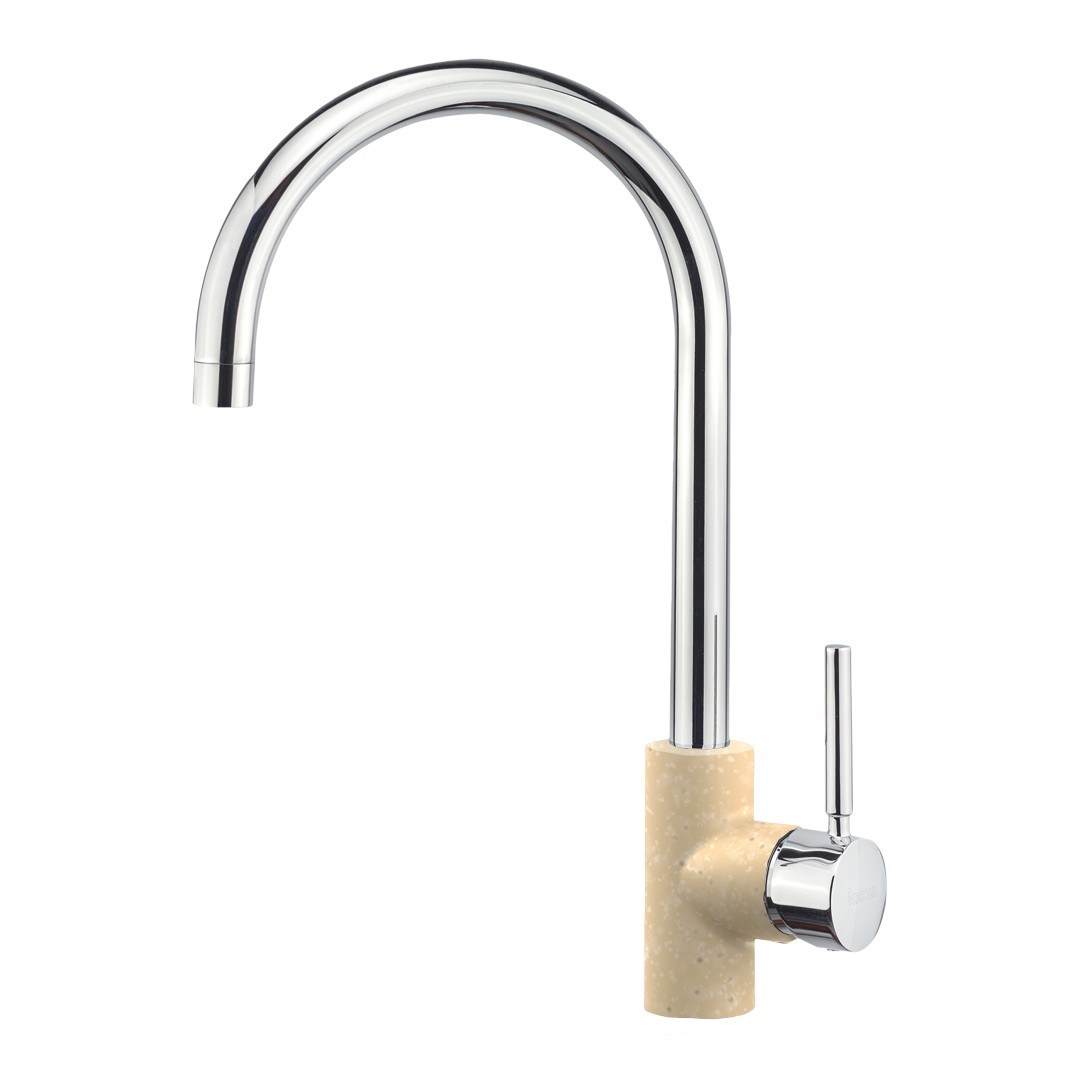 Μπαταρία νεροχύτη Doppia  Granite Cappuccino (45)