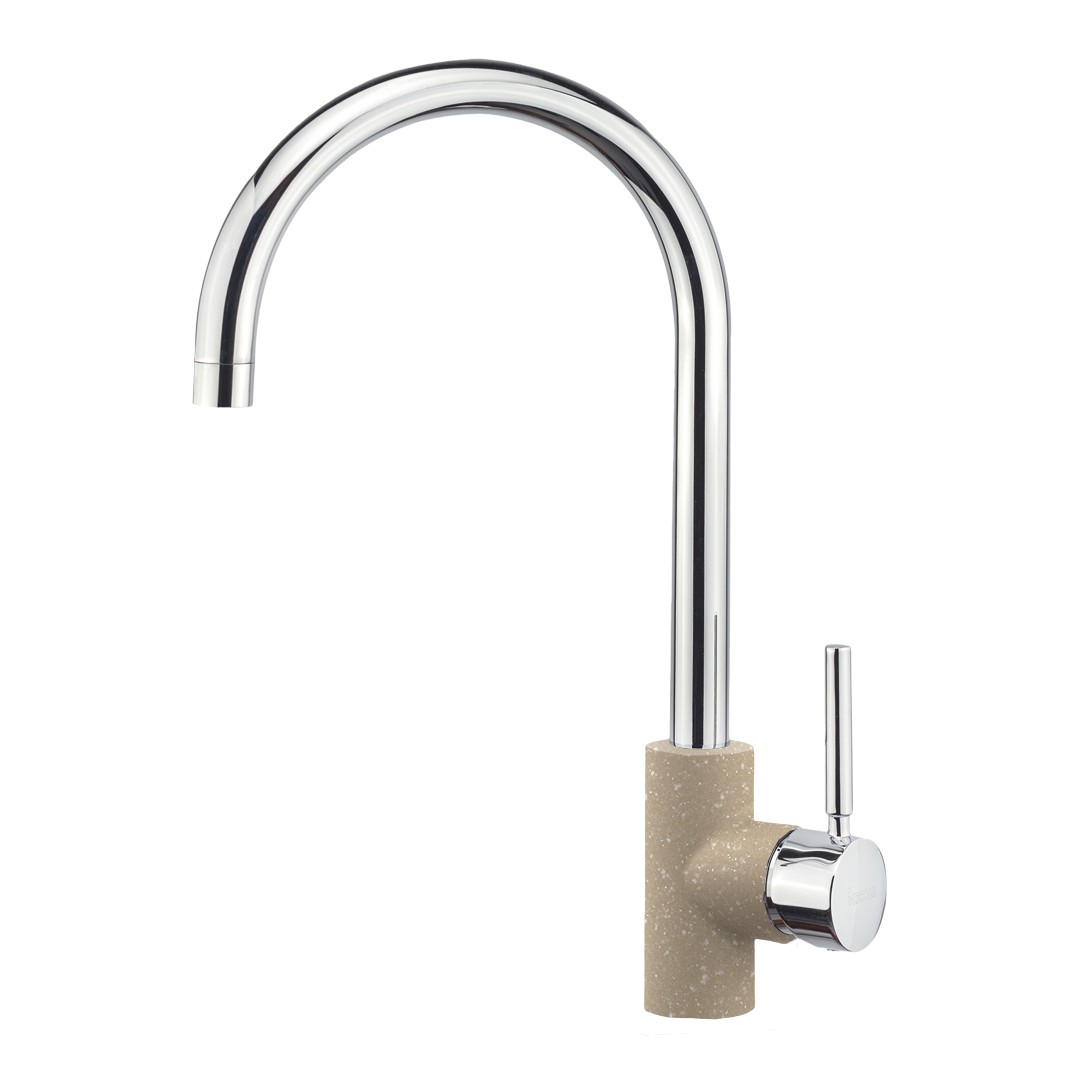 Μπαταρία νεροχύτη Doppia  Granite Taupe (42)