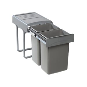 Κάδος απορριμμάτων συρώμενος MEGA 40 με φρένο (2x20lt)