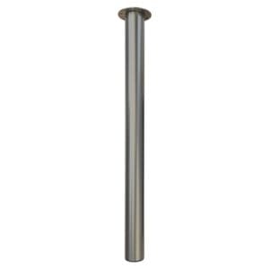 Πόδι Γραφείου Β.Τ Ρυθμιζόμενο Φ60 Χ 70-110cm (Νίκελ Ματ)