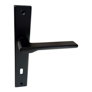 Πόμολο εσωτερικής Πόρτας B33 Set Πλάκα (Μαύρο)