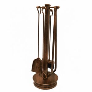 Σετ Εργαλείων Τζακιού Πιάτο (081) Πατίνα Χαλκός