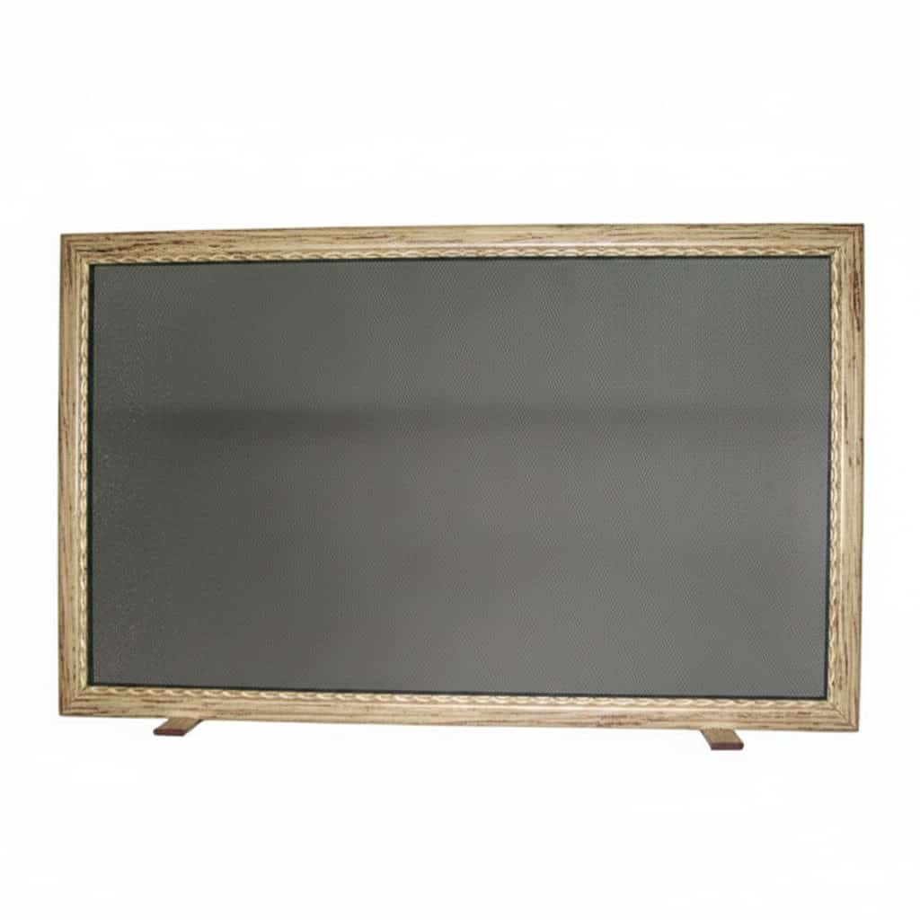 Σίτα Τζακιού Σκαλιστή Απλή Μονόφυλλη (2020) Εκρού Πατίνα Χρυσό