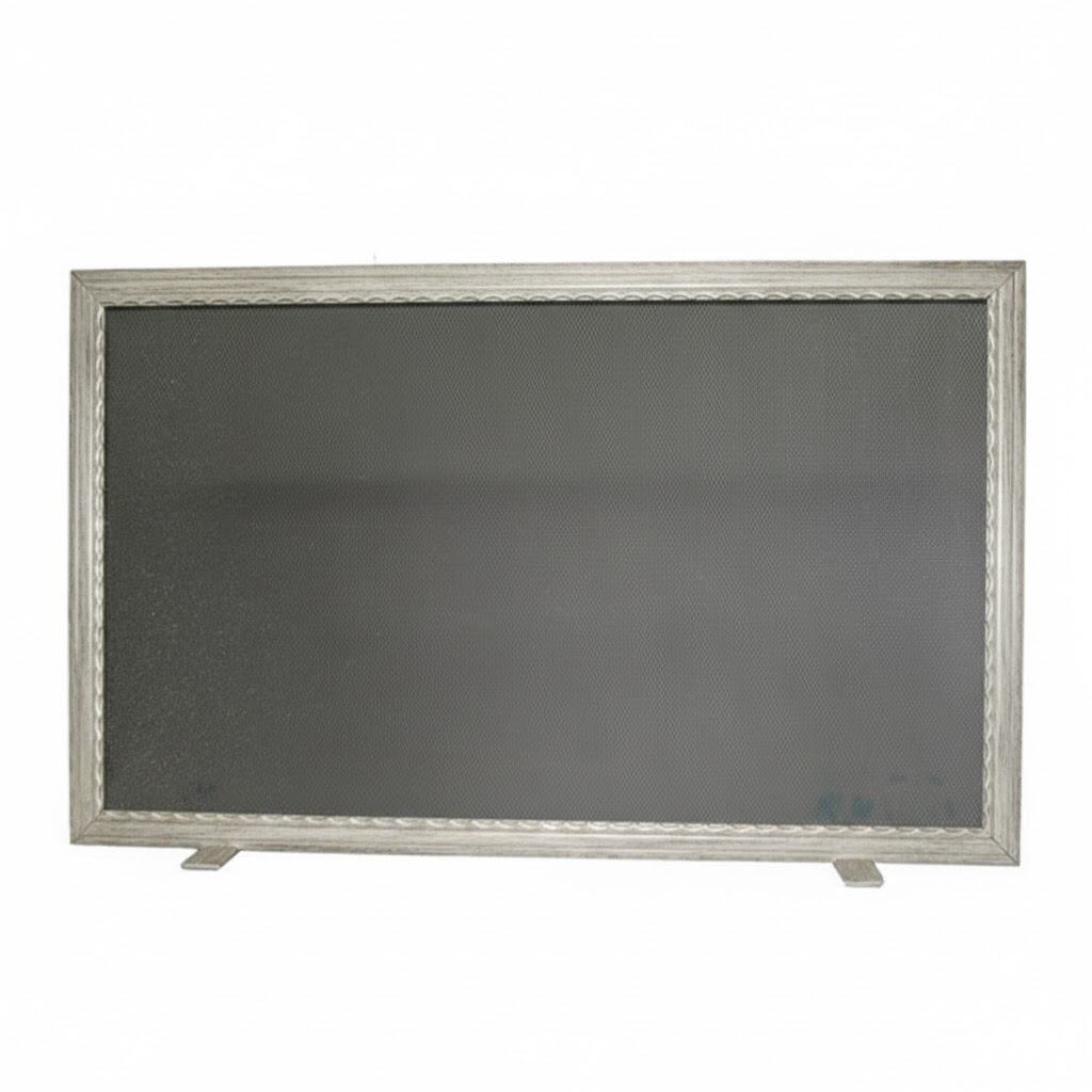 Σίτα Τζακιού Σκαλιστή Απλή Μονόφυλλη (2020) Εκρού Πατίνα Ασημί