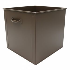 Κάδος - Ξυλοθήκη Τετράγωνος Σκέτος (2950) Καφέ