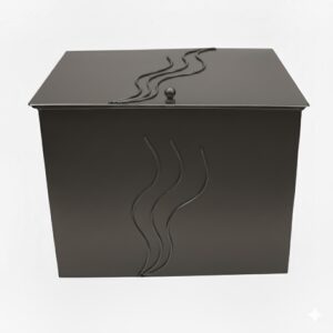 Καδος - Ξυλοθηκη Μεγαλος Σχεδιο Φλογα Housebird (752) Σκουριά