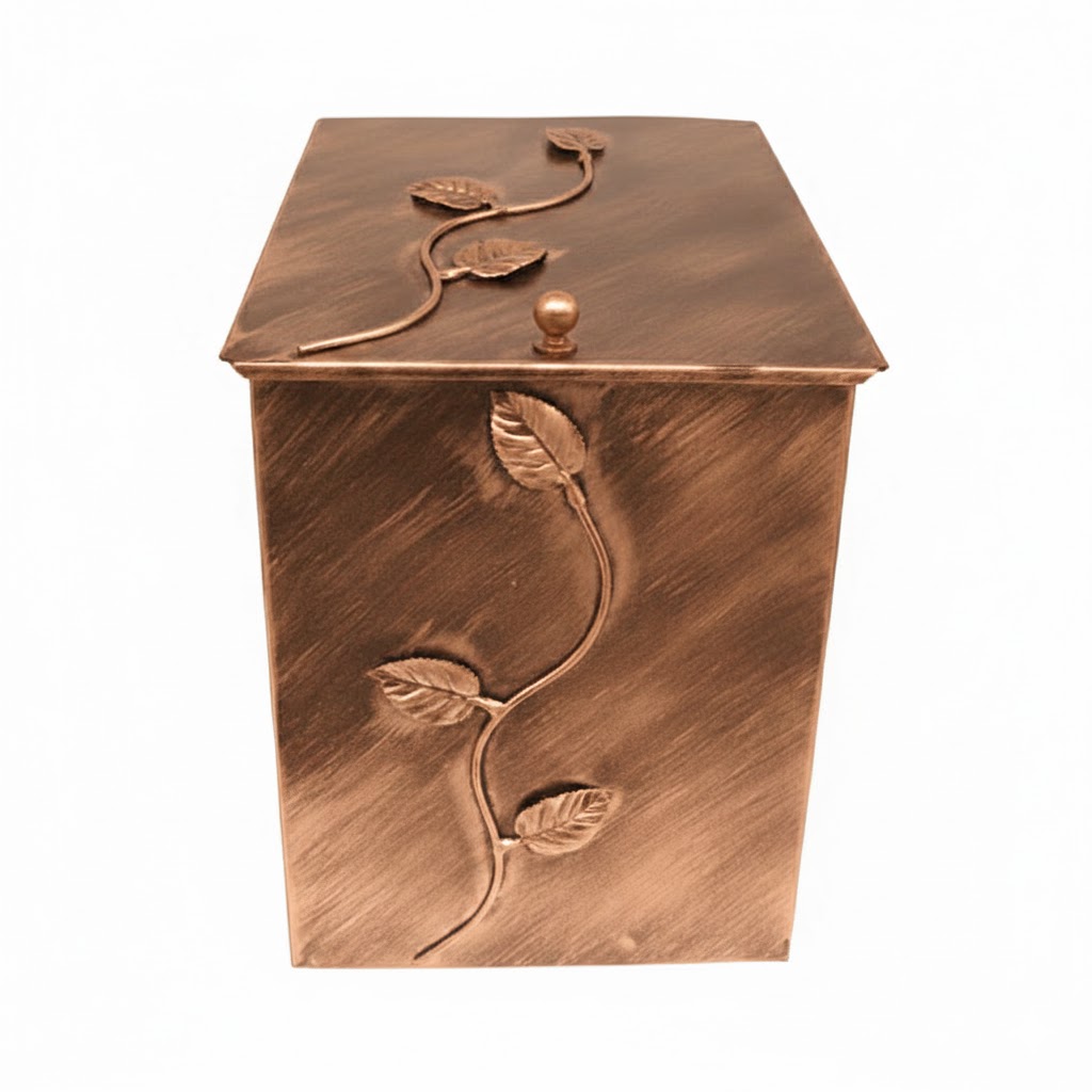 Κάδος - Ξυλοθήκη Μεσαίο Σχέδιο Φύλλα (761)