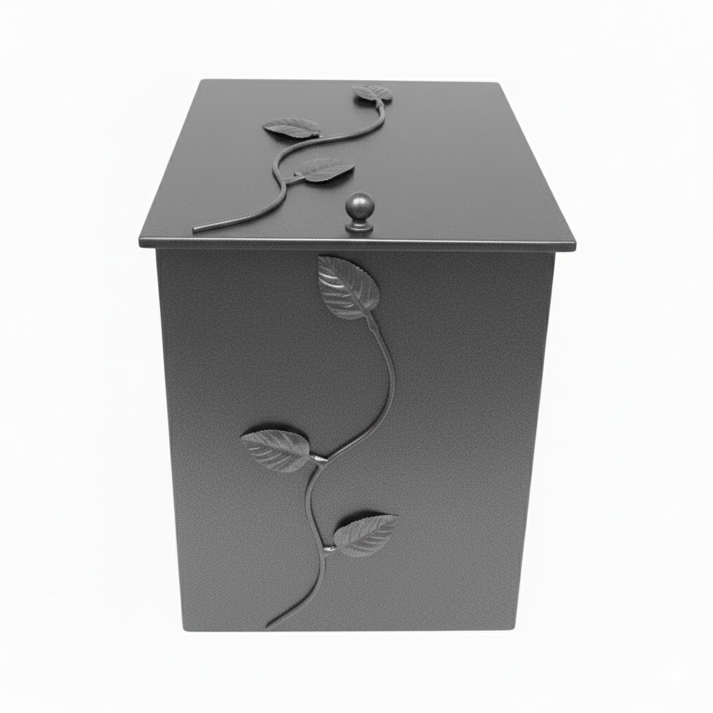 Κάδος - Ξυλοθήκη Μεσαίο Σχέδιο Φύλλα (761)