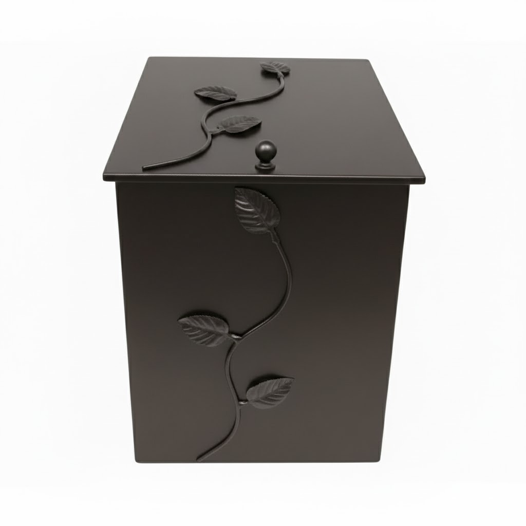 Κάδος - Ξυλοθήκη Μεσαίο Σχέδιο Φύλλα (761)