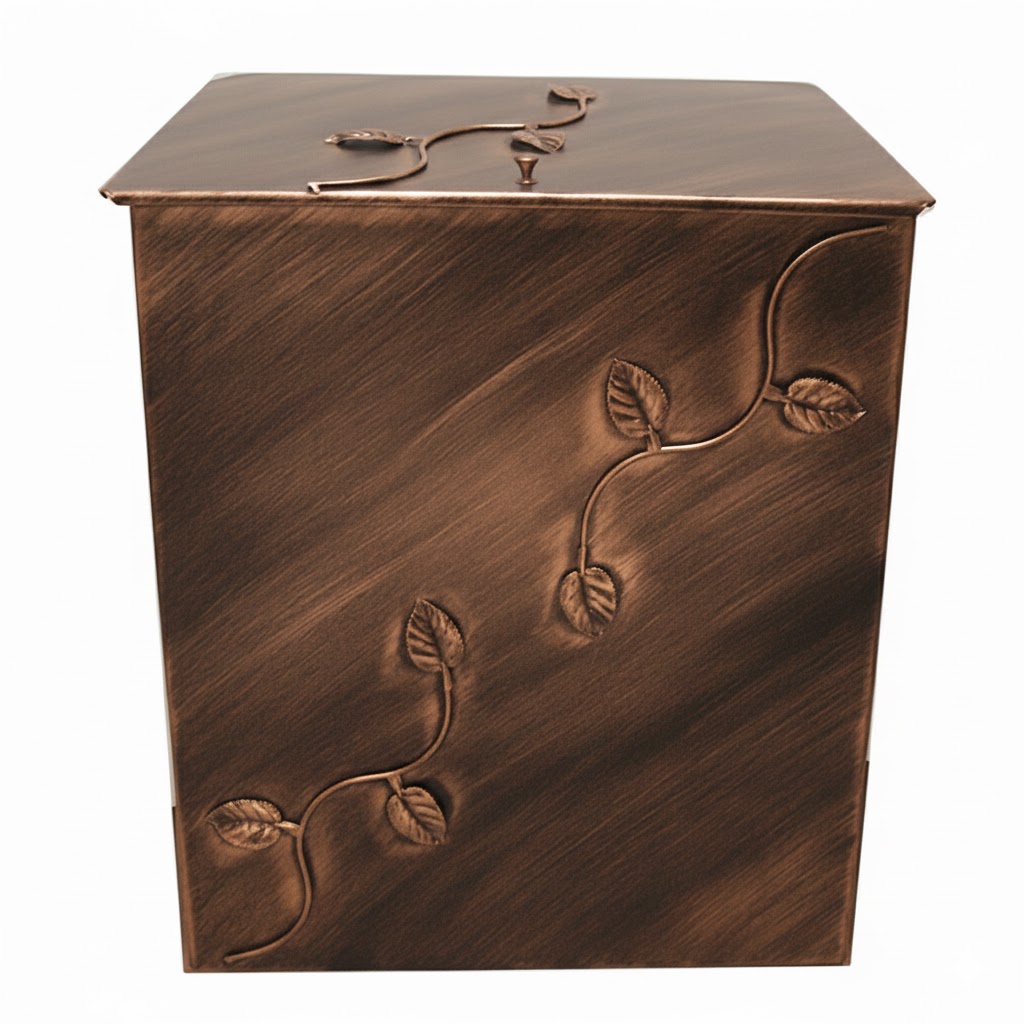 Κάδος - Ξυλοθήκη Γίγας Σχέδιο Φύλλα (766)