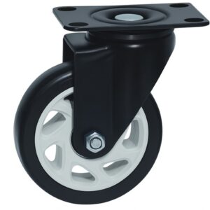 Ρόδα περιστρεφόμενη  Φ-150mm Υ:185mm για βάρος μέχρι 110Kg χωρίς φρένο