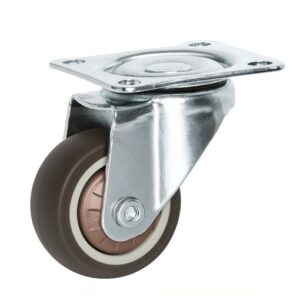 Ρόδα περιστρεφόμενη Φ-40mm Υ:53mm για βάρος μέχρι 25Kg χωρίς φρένο