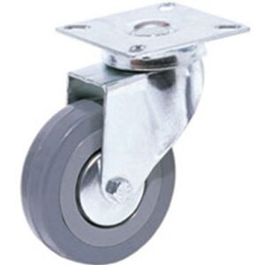 Ρόδα περιστρεφόμενη  Φ-75mm Υ:104mm για βάρος μέχρι 45Kg χωρίς φρένο