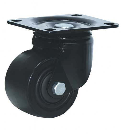 Ρόδα περιστρεφόμενη  Φ-75mm Υ:105mm για βάρος μέχρι 180Kg χωρίς φρένο