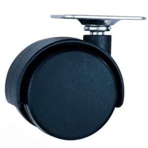 Ρόδα περιστρεφόμενη  Φ-30mm Υ:45mm για βάρος μέχρι 15Kg χωρίς φρένο