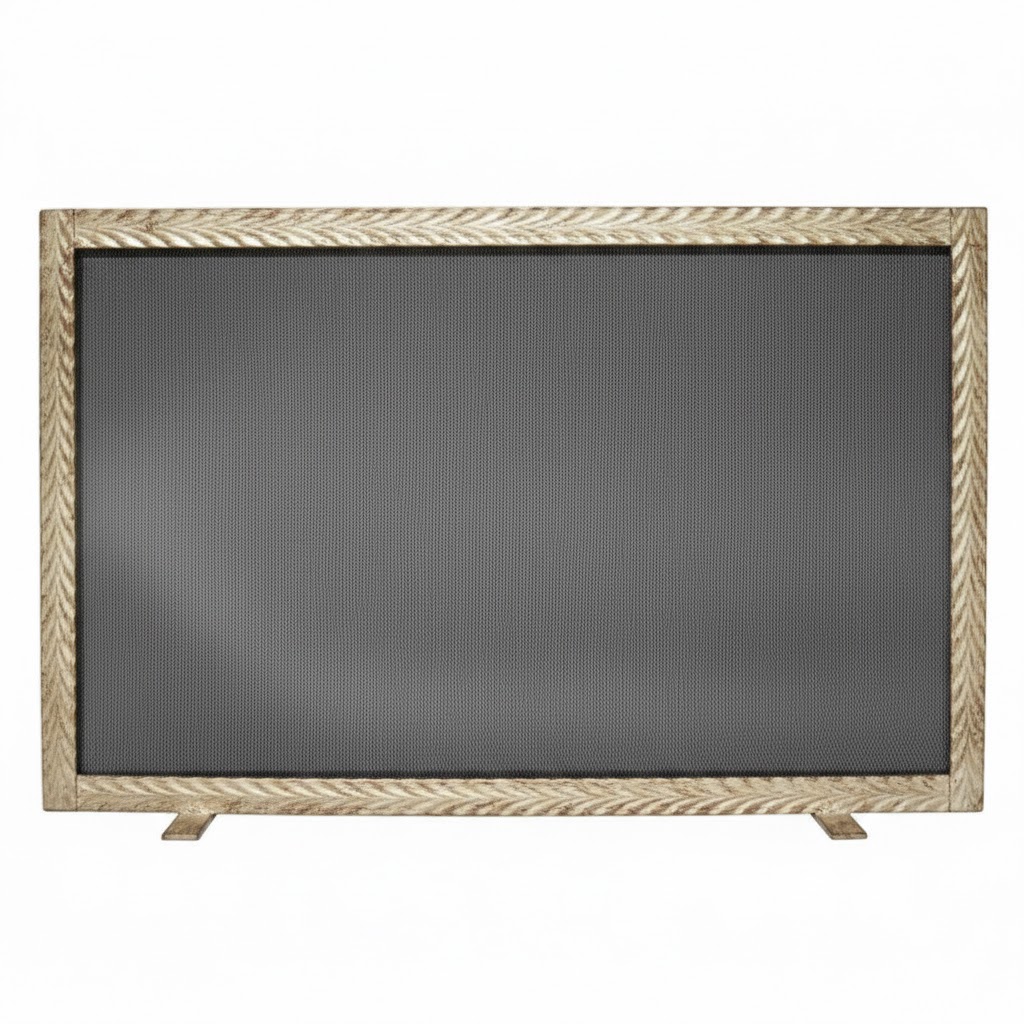 Σίτα Τζακιού Ψαροκόκαλο Μονόφυλλο (1120) Εκρού Πατίνα Χρυσό