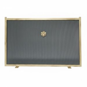 Σίτα Τζακιού Απλή Λάμα Σκέτη Ίσια Μονόφυλλη (2370) Εκρού Πατίνα Χρυσό