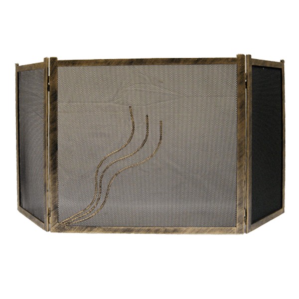 Σίτα Τζακιού Τρίφυλλη Σχέδιο Φλόγα (2400) Πατίνα Χρυσό