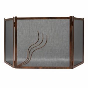 Σίτα Τζακιού Τρίφυλλη Σχέδιο Φλόγα (2400) Πατίνα Χαλκός