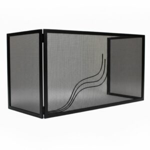 Σίτα Τζακιού Quatro Σχέδιο Φλόγα (2410) Μαύρο