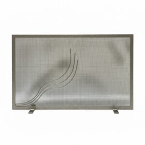 Σίτα Τζακιού Μονόφυλλη Σχέδιο Φλόγα (2420) Ασημί