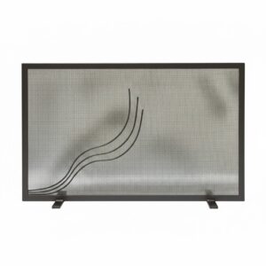 Σίτα Τζακιού Μονόφυλλη Σχέδιο Φλόγα (2420) Σκουριά