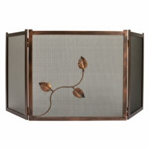 Σίτα Τζακιού Τρίφυλλη Σχέδιο Φύλλα (2450) Πατίνα Χαλκός