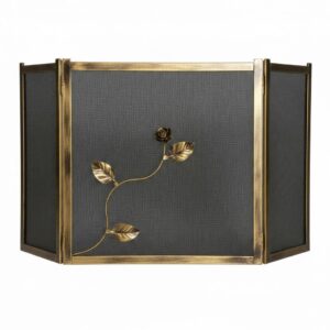 Σίτα Τζακιού Τρίφυλλη Σχέδιο Λουλούδι Strass (2451) Πατίνα Χρυσό