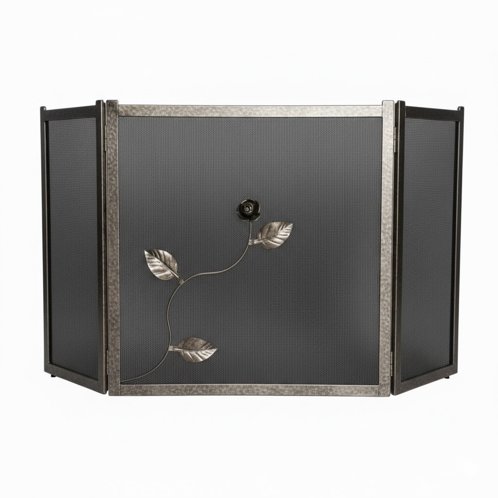 Σίτα Τζακιού Τρίφυλλη Σχέδιο Λουλούδι Strass (2451) Ασημί