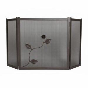 Σίτα Τζακιού Τρίφυλλη Σχέδιο Λουλούδι Strass (2451) Σκουριά