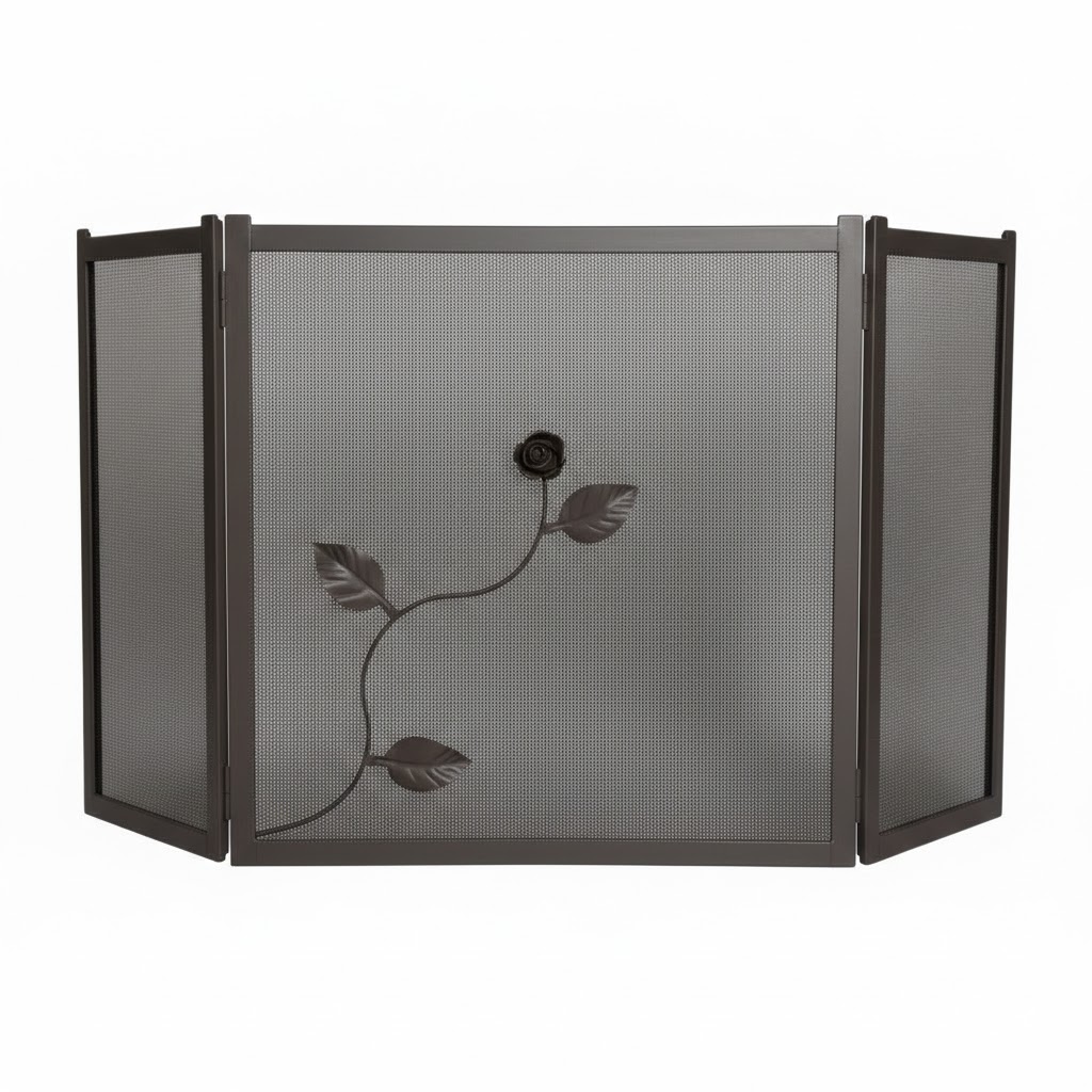 Σίτα Τζακιού Τρίφυλλη Σχέδιο Λουλούδι Strass (2451) Σκουριά