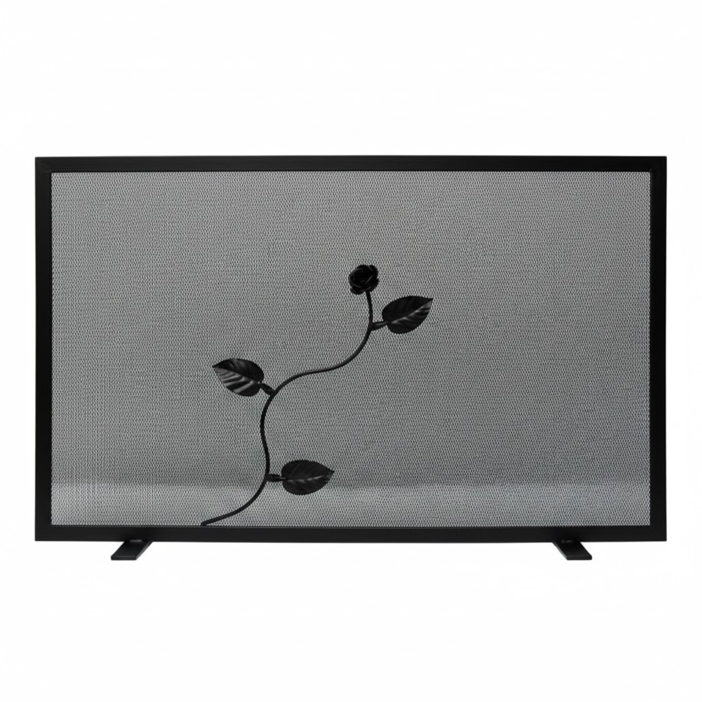 Σίτα Τζακιού Μονόφυλλη Σχέδιο Λουλούδι Strass (2461) Μαύρο